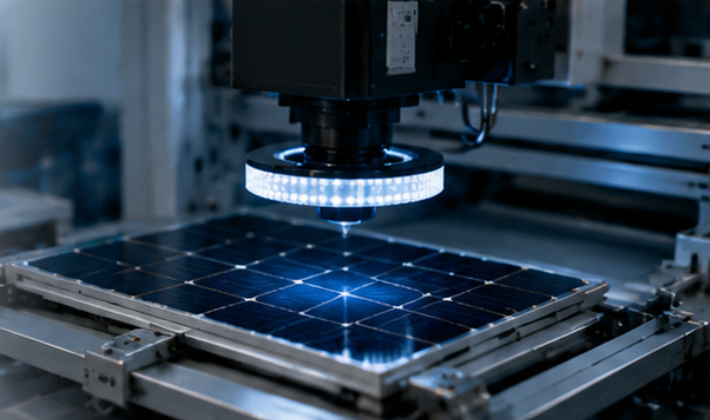 Come la precisione dell'allineamento influisce sulla resa nella produzione di moduli a perovskite