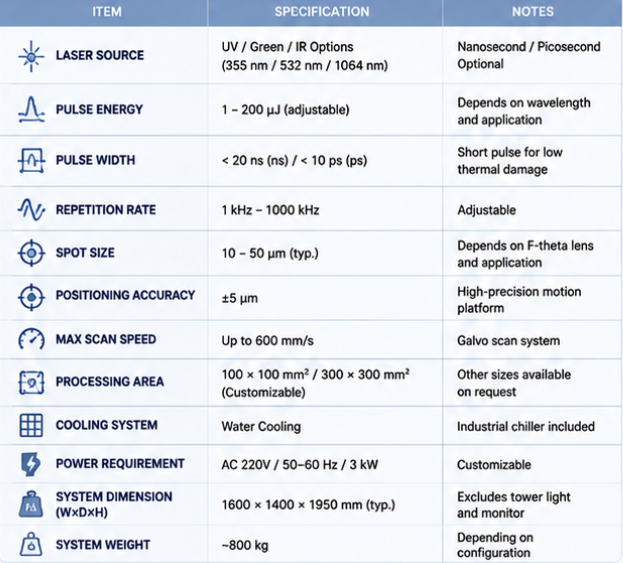 Thin-film solar module laser system