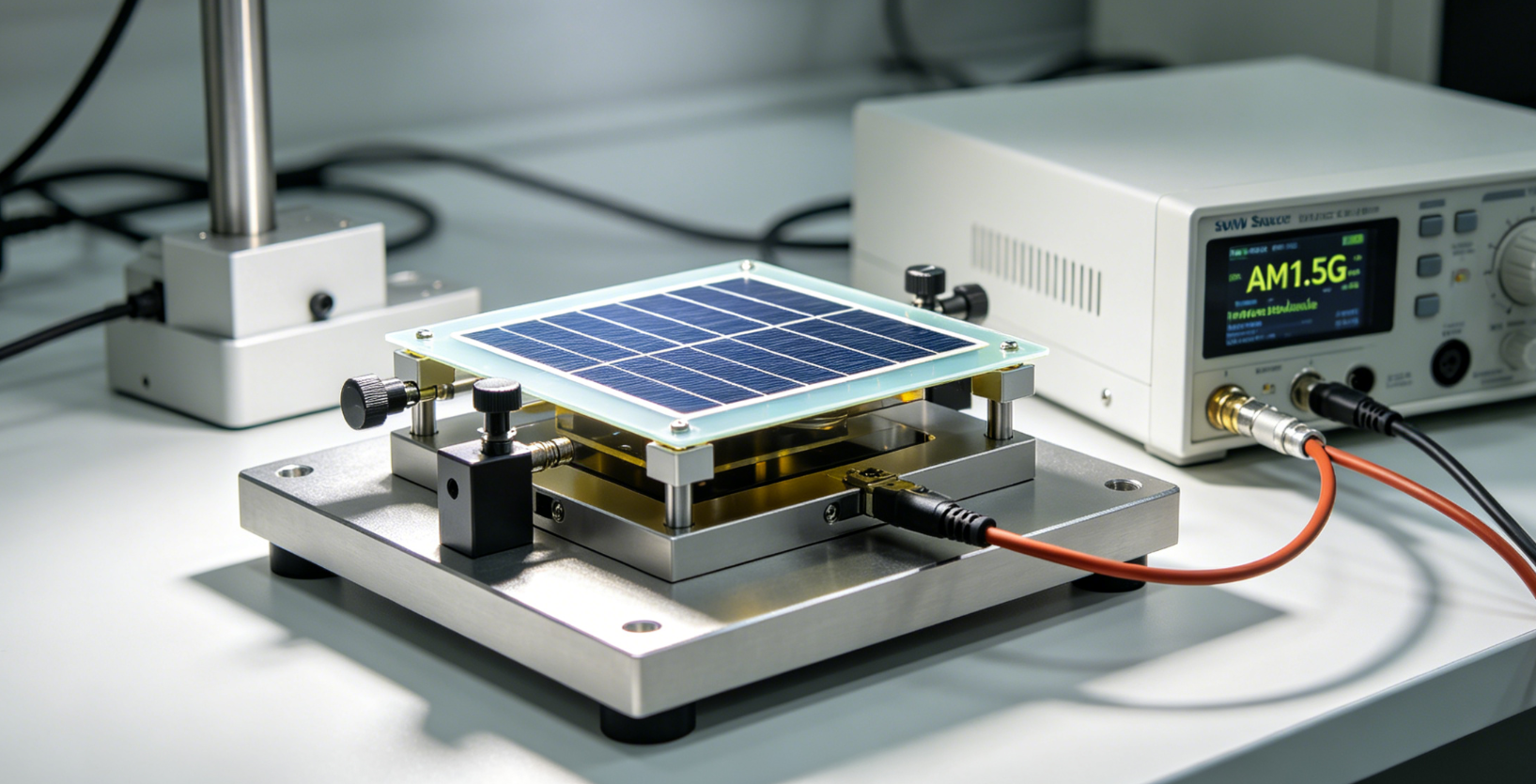 Perovskite solar cell testing