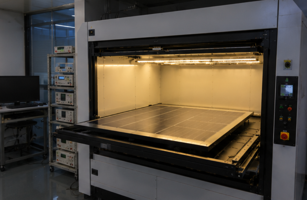 Thin-film solar module testing