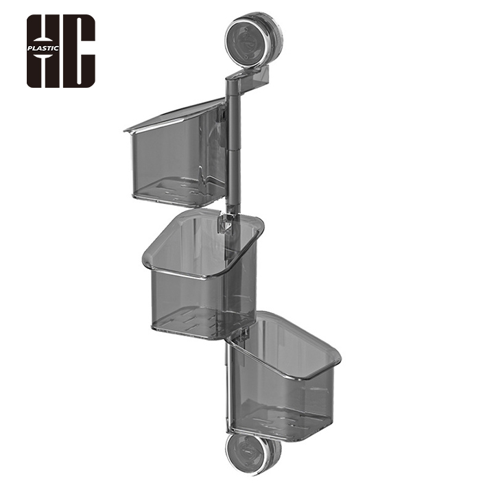 Kitchen Plastic Food Storage Containers Organizer With Rotating Compartments