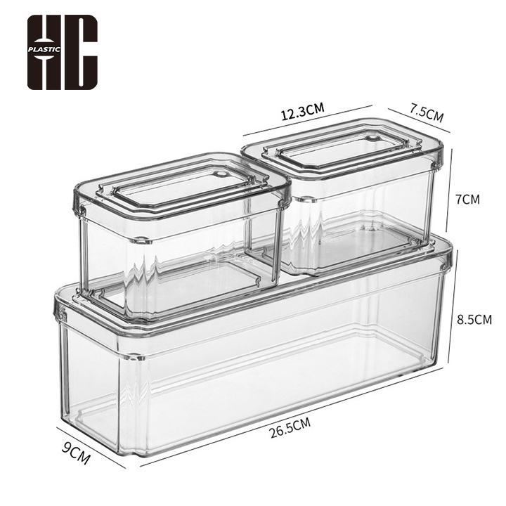 Kitchen Food Storage Box Set With Different Sizes