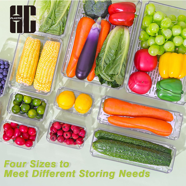 Kitchen Food Storage Box Set With Different Sizes