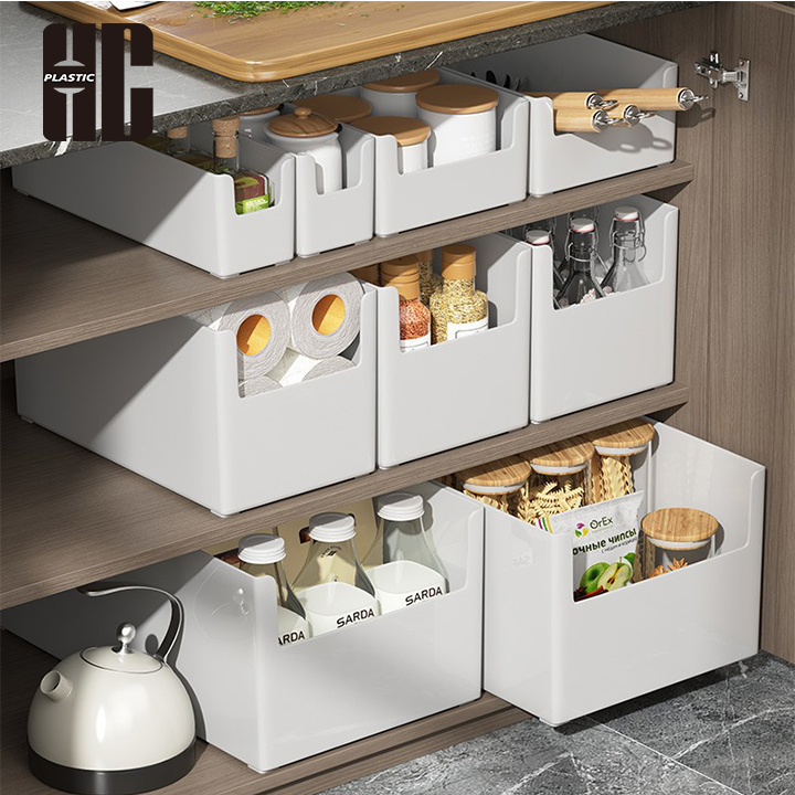 Multi Functional Plastic Kitchen Cabinets With Handles