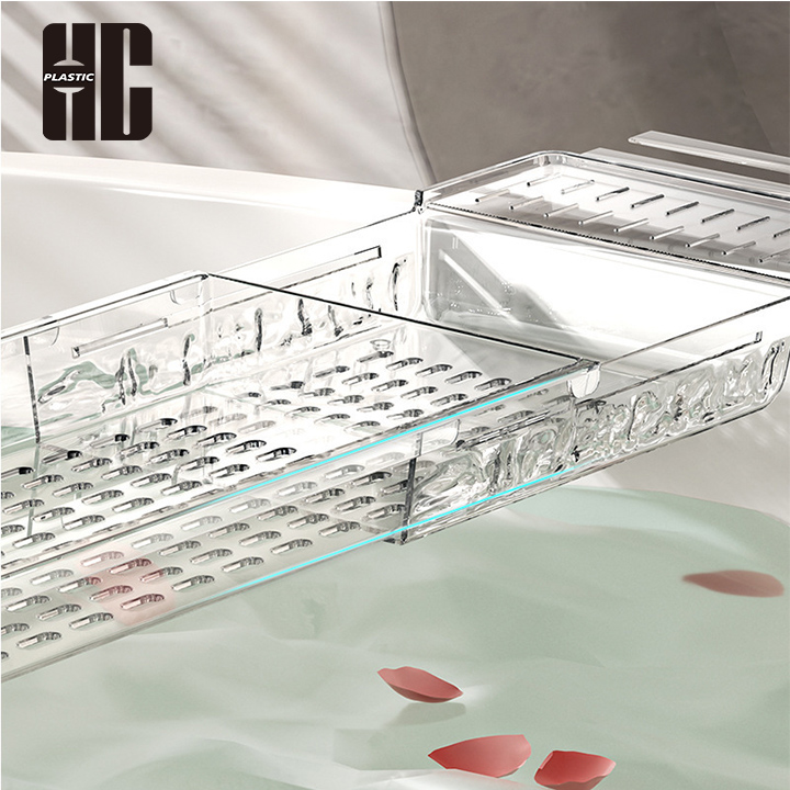 Bathroom Bathtub Tray With Extendable Design