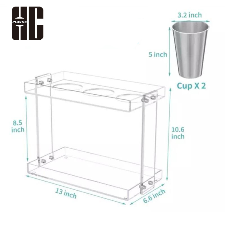 Bathroom Tool Holder With Multiple Compartments