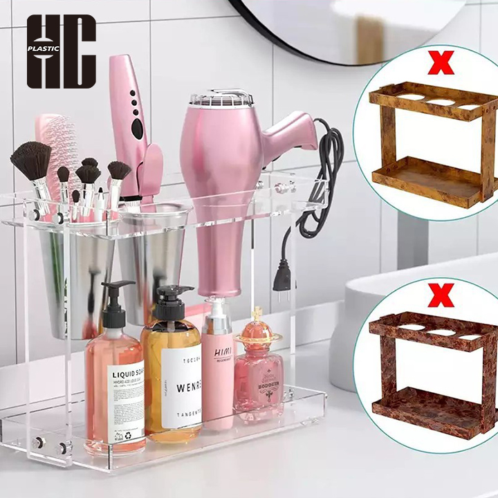 Bathroom Tool Holder With Multiple Compartments