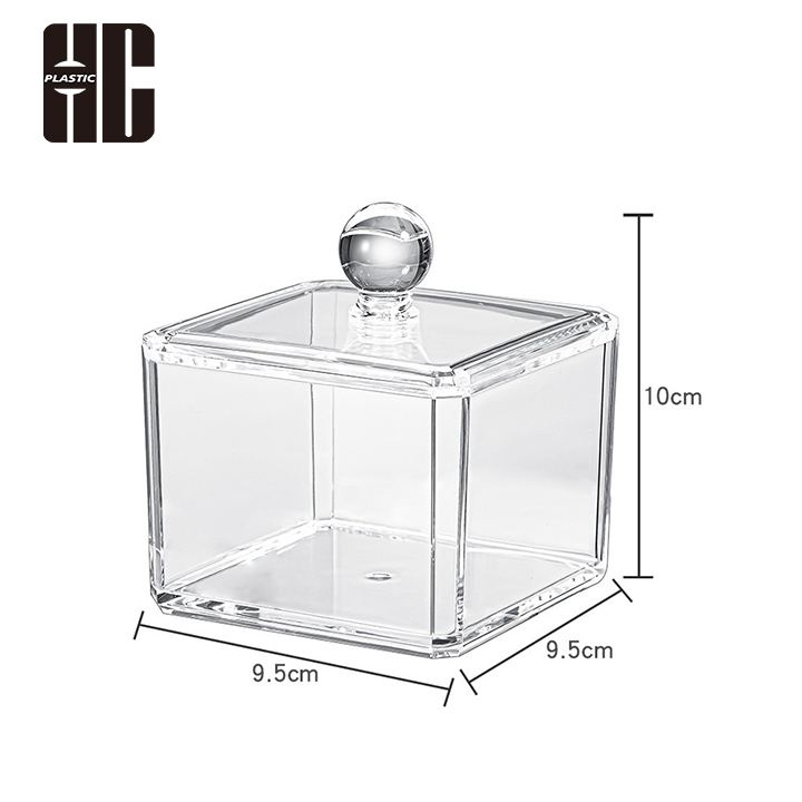 Multi Layer Transparent Acrylic Storage Box With Lid
