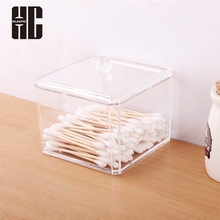 Multi Layer Transparent Acrylic Storage Box With Lid
