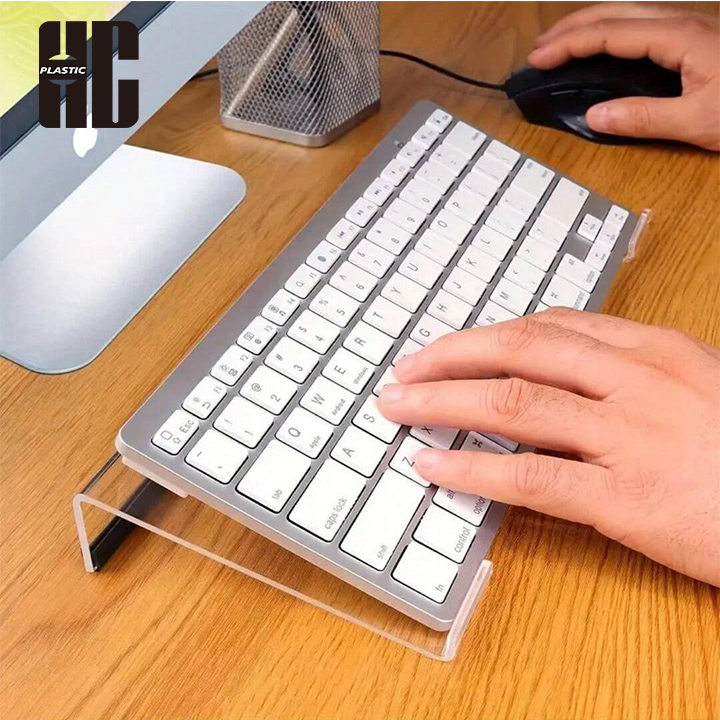 Acrylic Keyboard Stand For Desk Organization