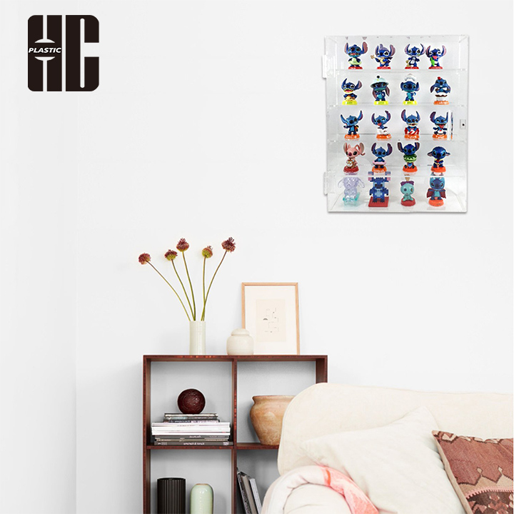 Collectibles Acrylic Display Case With Lockable Door