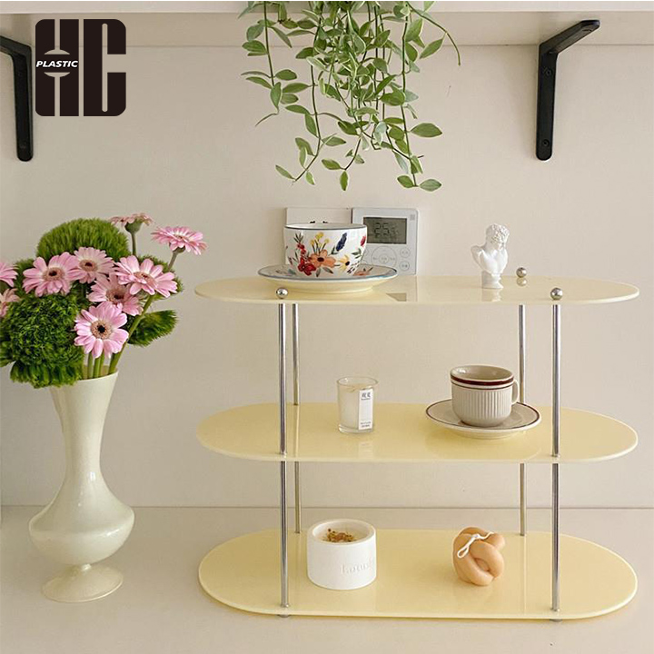 Stylish Acrylic Display Rack For Home Decoration