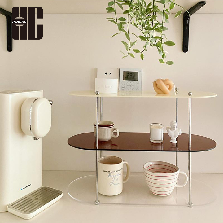 Stylish Acrylic Display Rack For Home Decoration