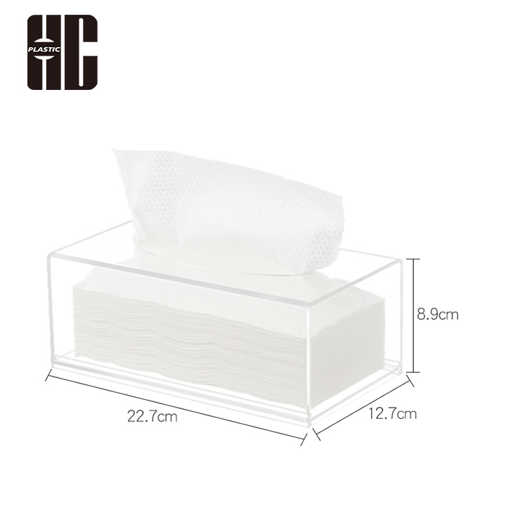 Stylish Plastic Tissue Holder For Home Decoration