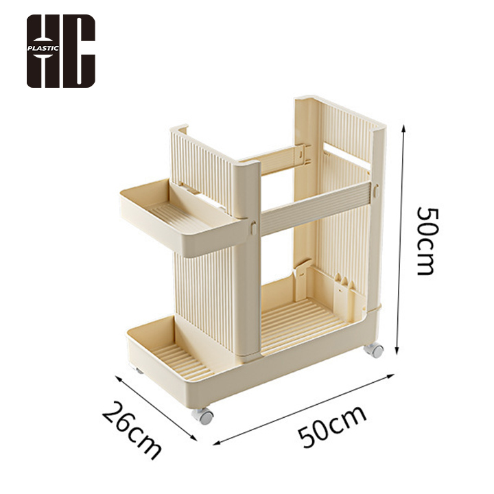 Rolling Cart for Fitness Equipment Storage