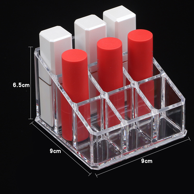 Makeup Storage Box with Multiple Sections