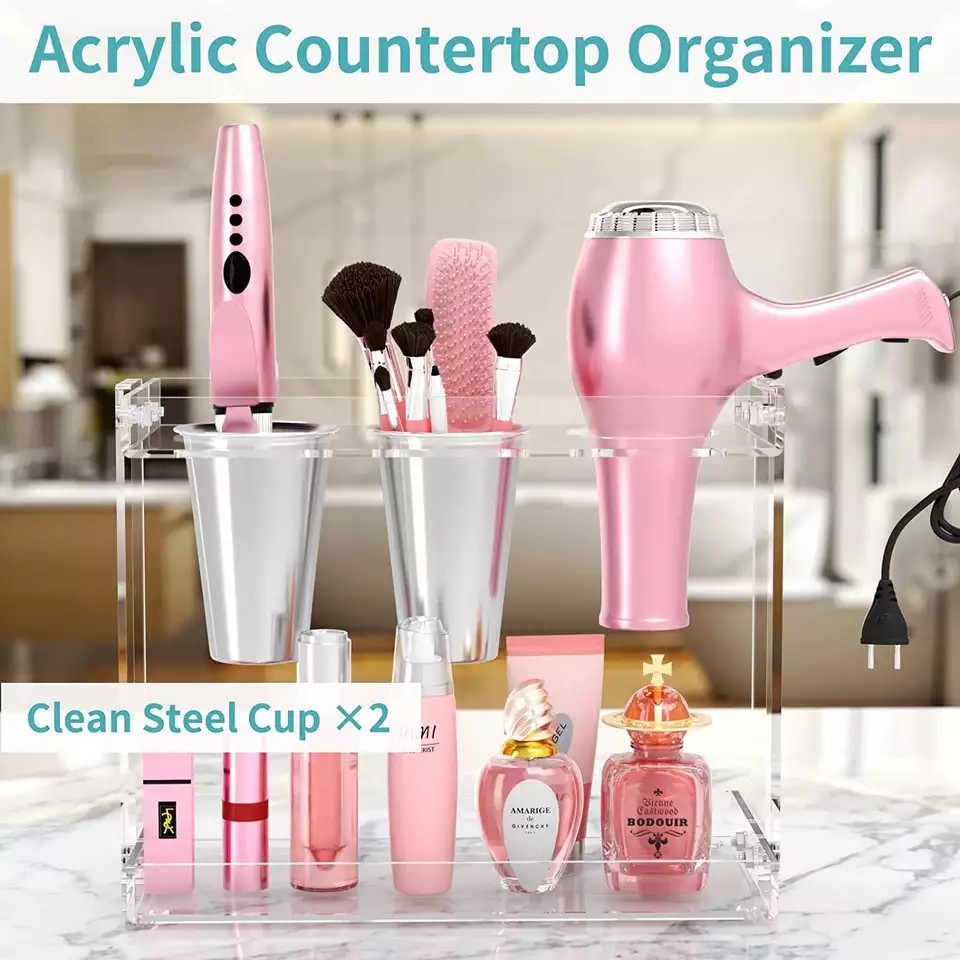 bathroom organizer for hair tools
