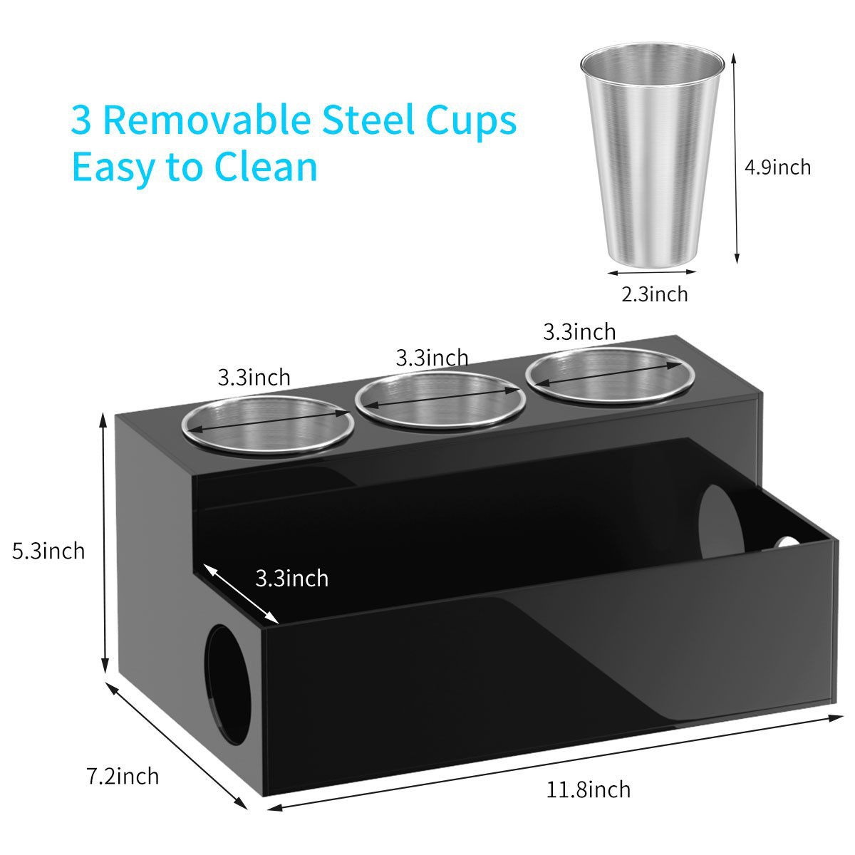 Tool Organizer for Bathroom Countertops