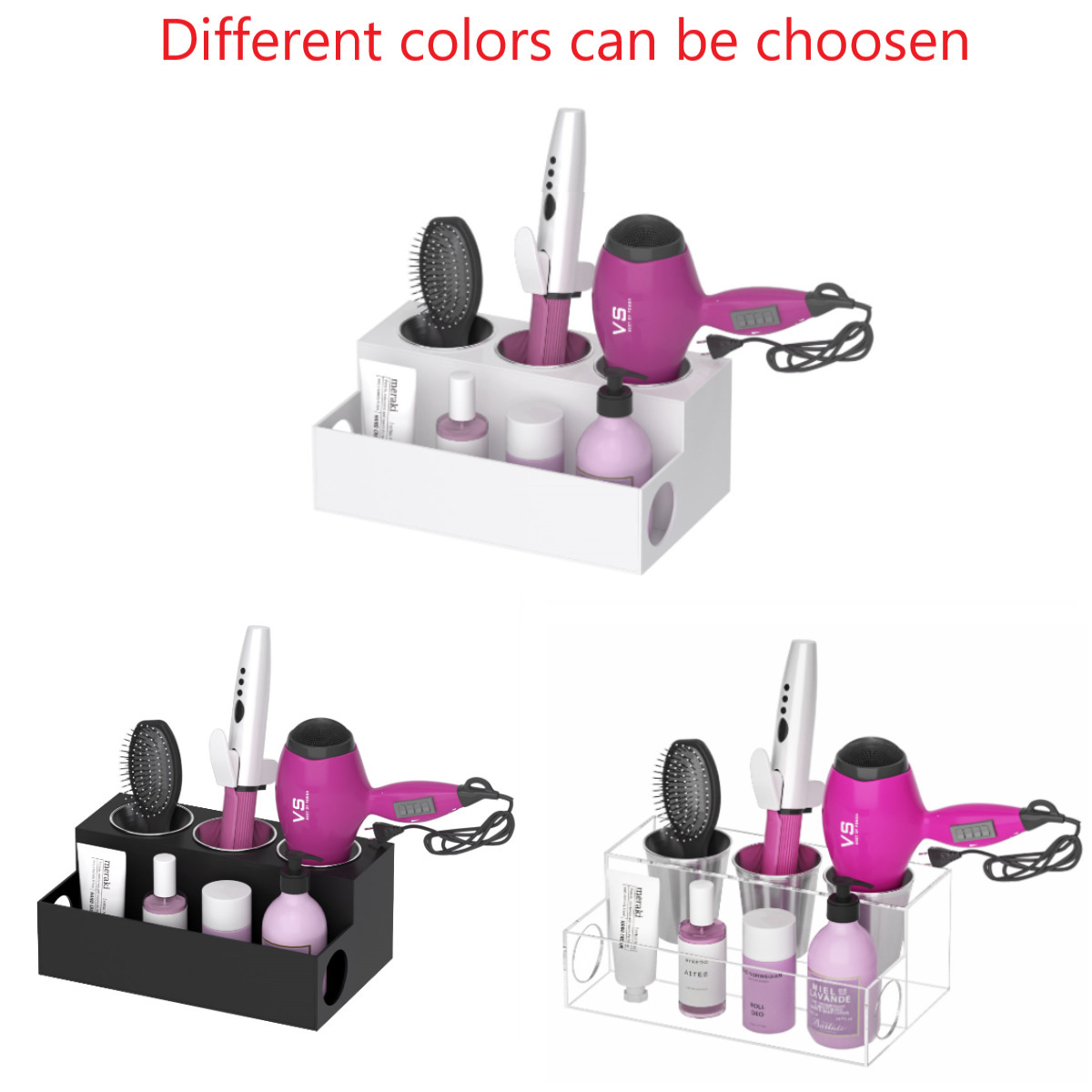 Tool Organizer for Bathroom Countertops