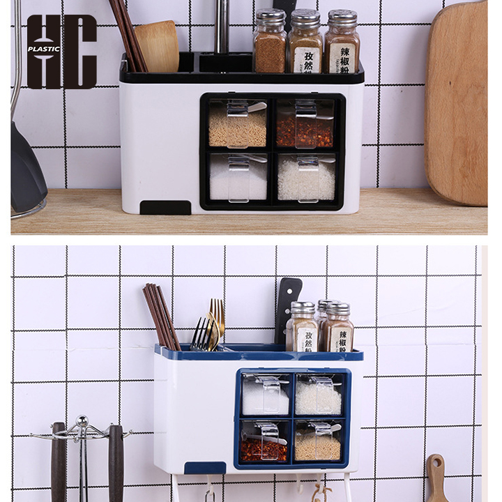 Kitchen Storage Solution with Multiple Sections
