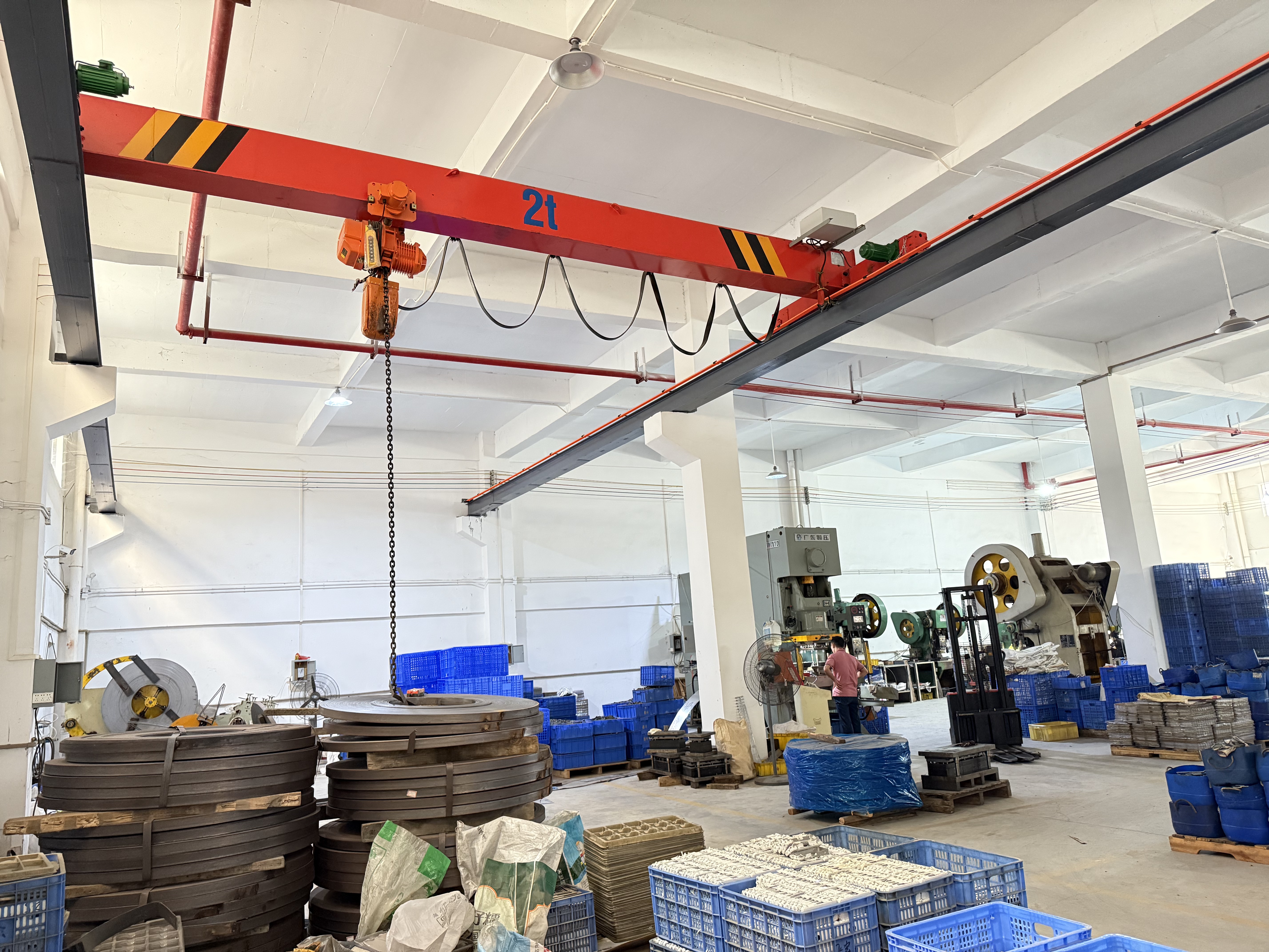 Safe and modern production workshop