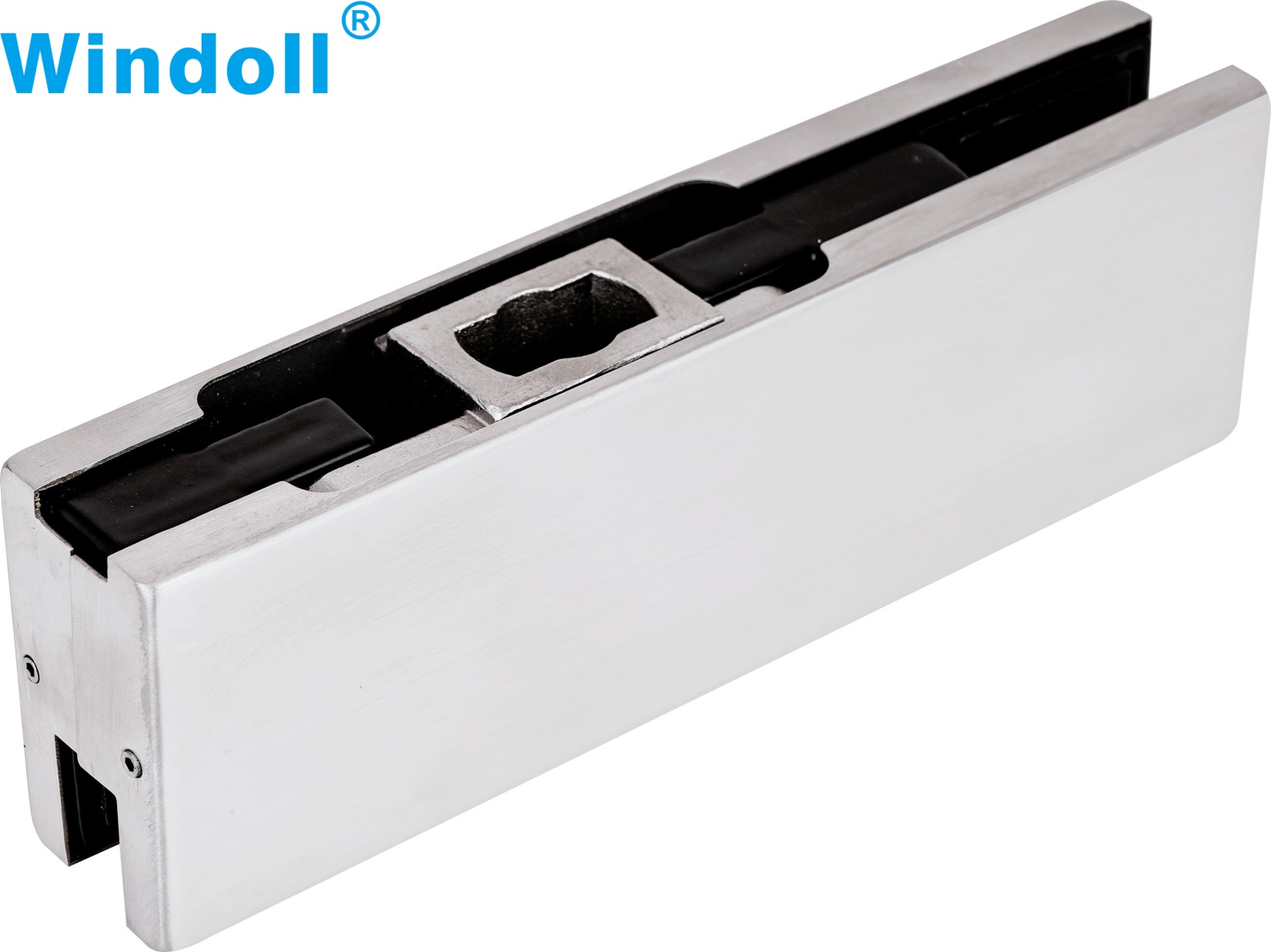 Frameless Glass Door Accessories Stainless Steel Zinc Alloy Patch Fitting Glass Clamp