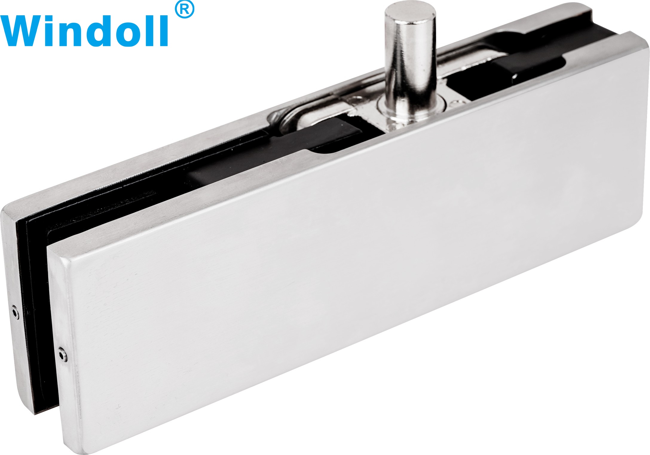 High Quality Custom Stainless Steel Glass Door Top Patch Fitting