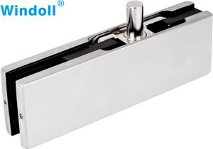 High Quality Custom Stainless Steel Glass Door Top Patch Fitting