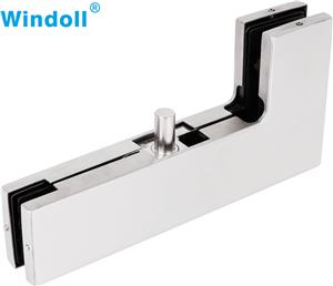 Frameless Hardware Steel Satin/Sanding Patch Fitting For Glass Mounting Clamp