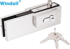 Modern SS304 Glass Door Patch Fittings Glass Hardware Door Clamp For Bathroom Glass Fittings