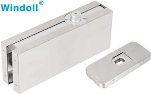 No-digging Hydraulic Heavy Duty Floor Spring Glass Concealed Door Closer