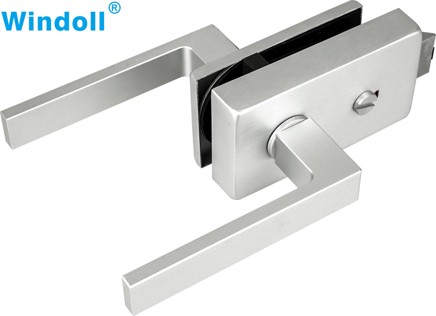 Wholesale Framed Sliding Glass Door Key Locks Multi-Select Type Glass Door Lock Zinc Lever Lock With Handles