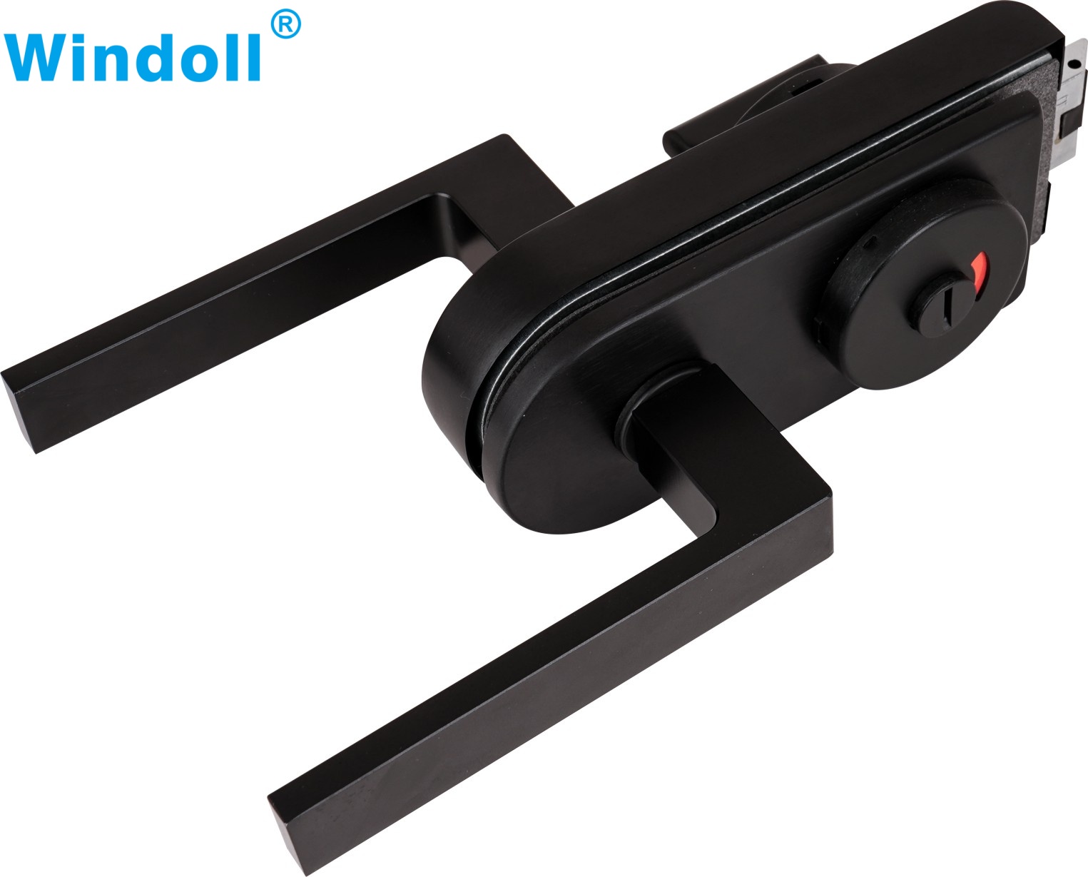 Commerical Aluminium Swing Door Lock Stainless Steel 304 Key Lock for Office and Bathroom Security