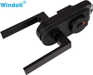 Commerical Aluminium Swing Door Lock Stainless Steel 304 Key Lock for Office and Bathroom Security