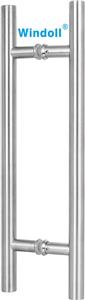Hot Selling Shower Door Handle Stainless Steel Tempered Glass Handle Modern Glass Door Handle