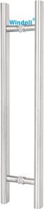 Factory 304 Stainless Steel Glass Door Handle Thinckness Door Handle Sliding