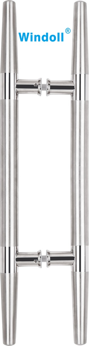 ODM OEM H-shaped Stainless Stell Showerroom Glass Handle Pull Handle