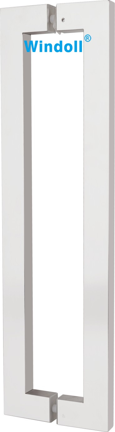 Stainless Steel Modern Entrance Door Pull Handle Stainless Steel Glass Door Long Ladder H Shape Pull Handle for Glass Door