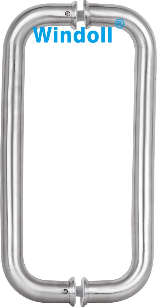 High Quality O shape Large Door Lever Handle Stainless Steel Polished Wooden Door Glass Door and showerroom Handle