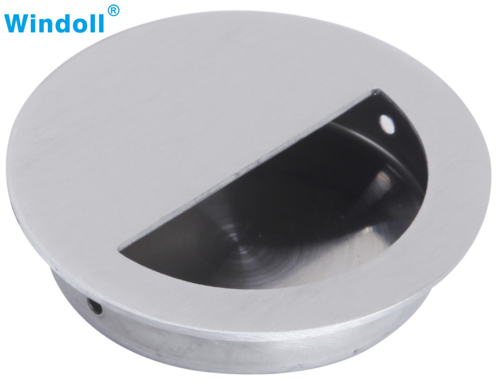 Square Recessed Invisible Cupboard Flush Pull Handles Furniture Cabinet Hidden Closet Door Handle