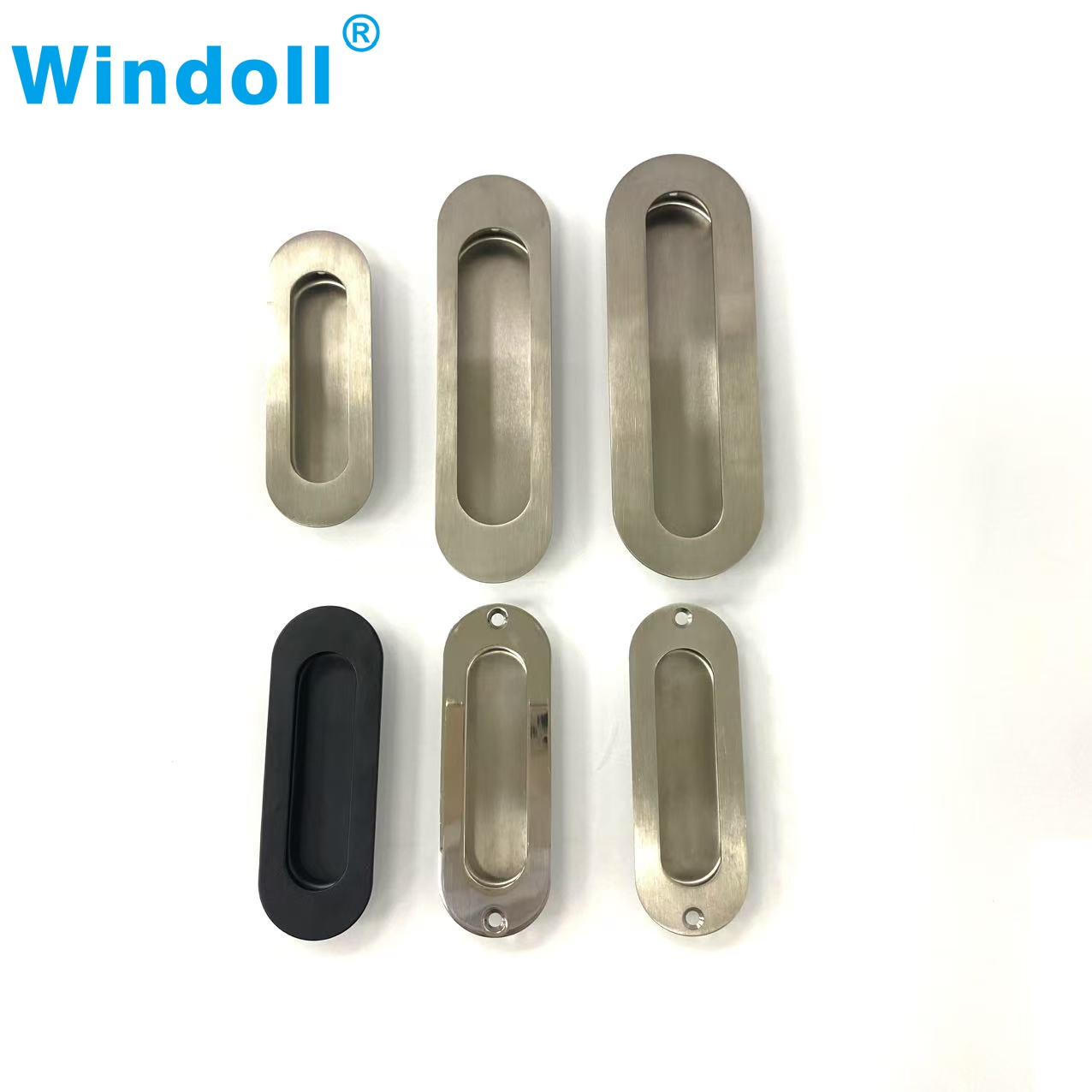 304 Round Hidden Furniture Handles Modern SS Handles Kitchen Cabinet Hardware Furniture Knobs for Canbinet Stainless Steel