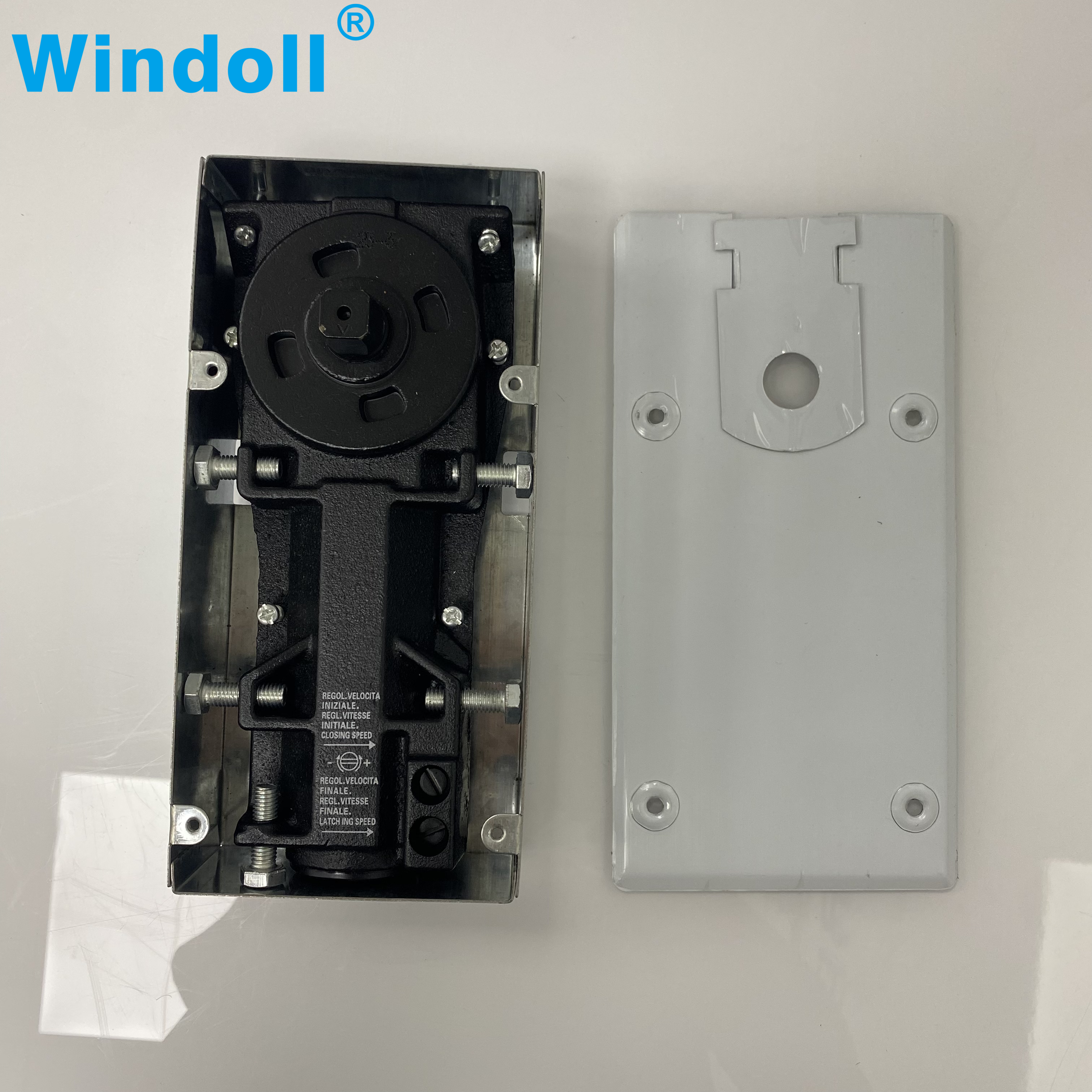 Floor Spring Glass Door Floor Hinge Hardware Heavy Duty Floor Spring