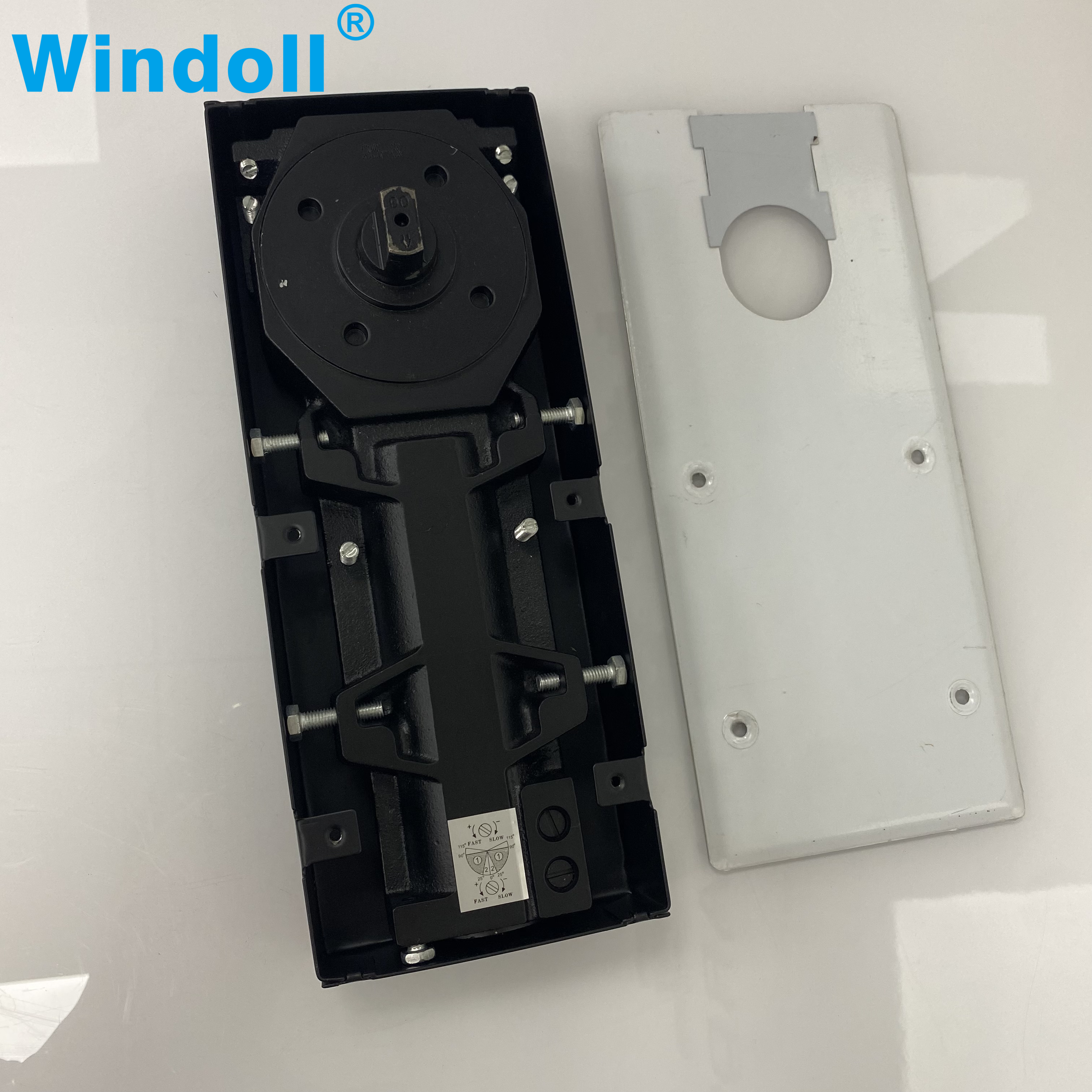 Heavy Duty Floor Spring Door Closer Hinge, Glass Door Digging Concealed Floor Spring