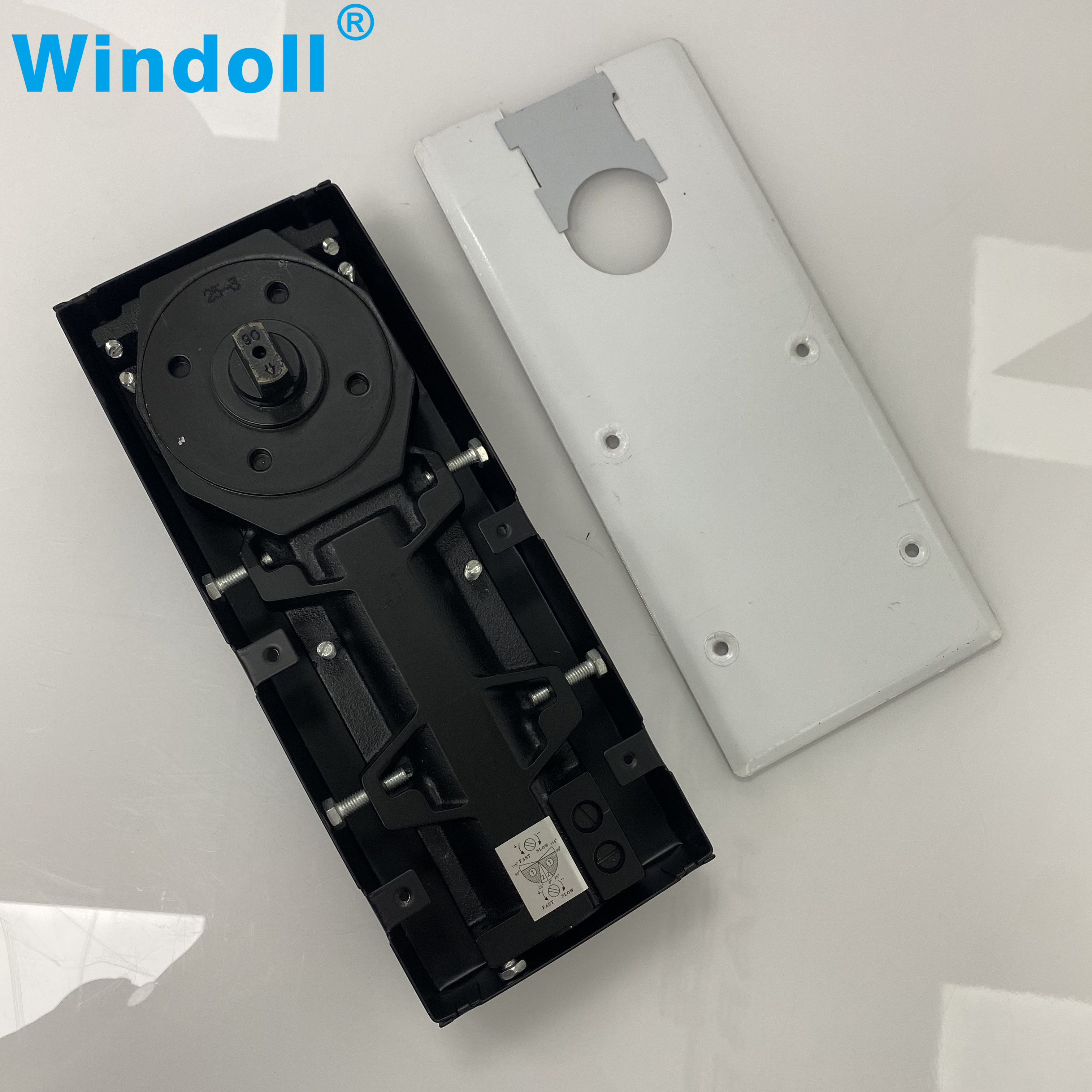 Heavy Duty Floor Spring Door Closer Hinge, Glass Door Digging Concealed Floor Spring
