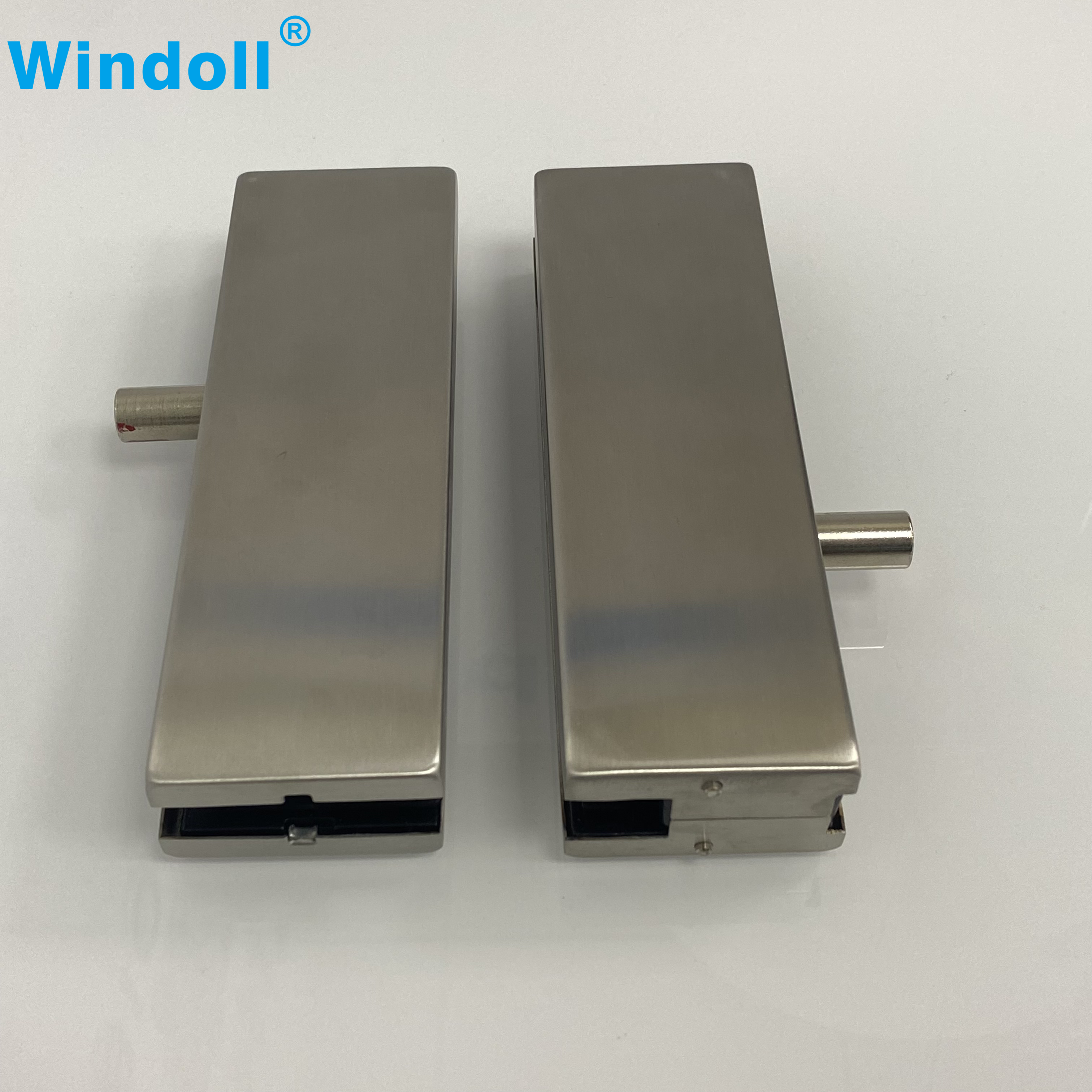 High Quality Custom Stainless Steel Glass Door Top Patch Fitting
