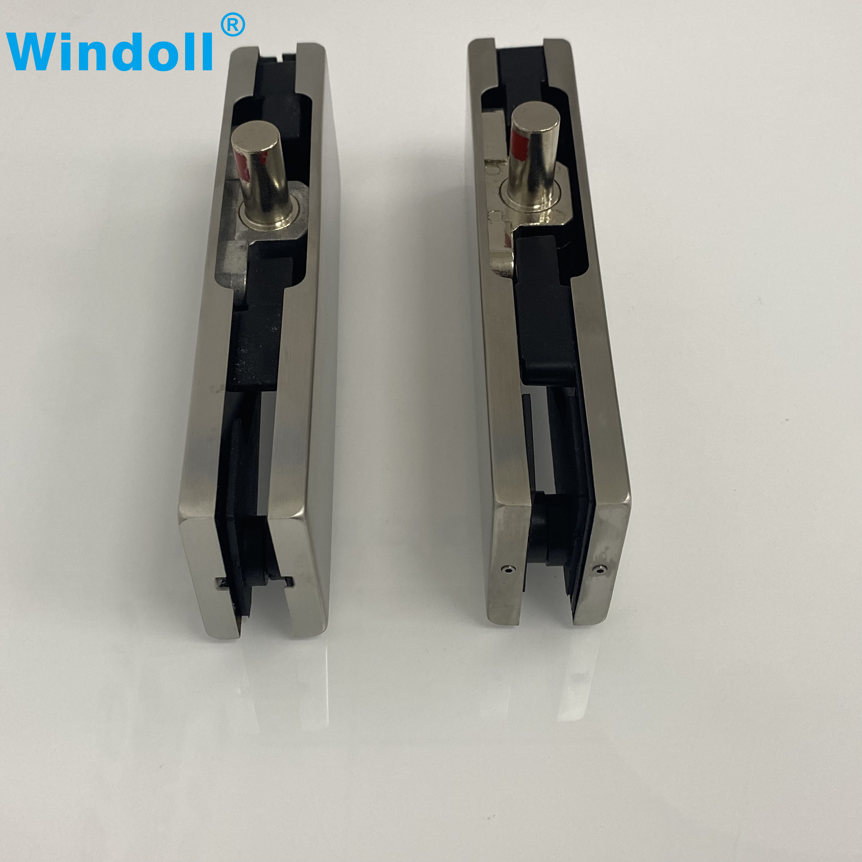 High Quality Custom Stainless Steel Glass Door Top Patch Fitting