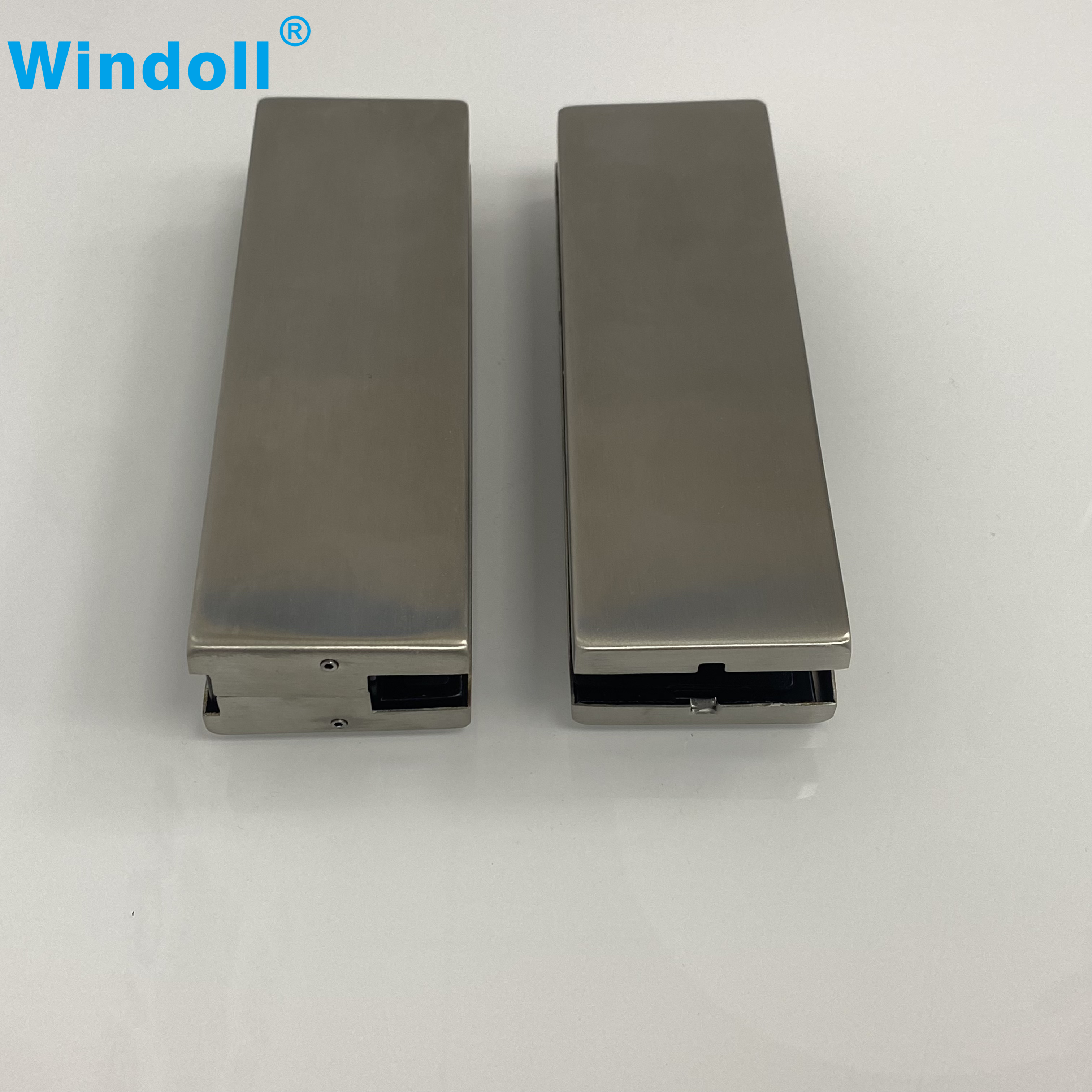 Frameless Glass Door Accessories Stainless Steel Zinc Alloy Patch Fitting Glass Clamp