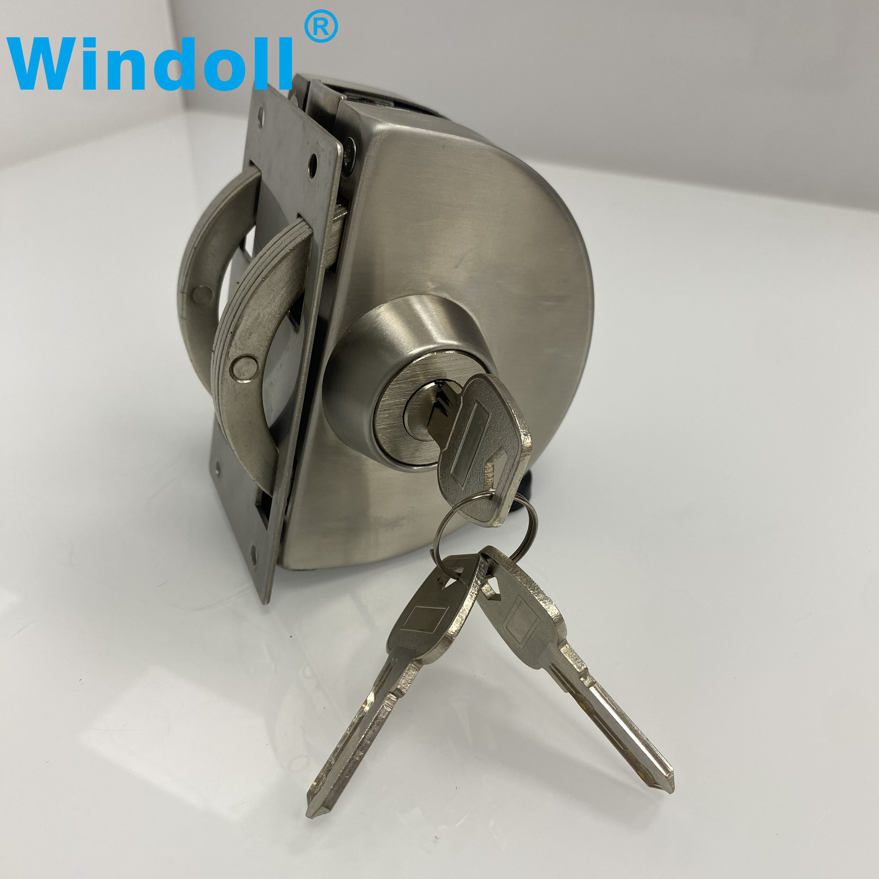 Wholesale Quick Simple Installation Cost Effectiveness Durable Stainless Steel Frameless Toughened Glass Door Lock