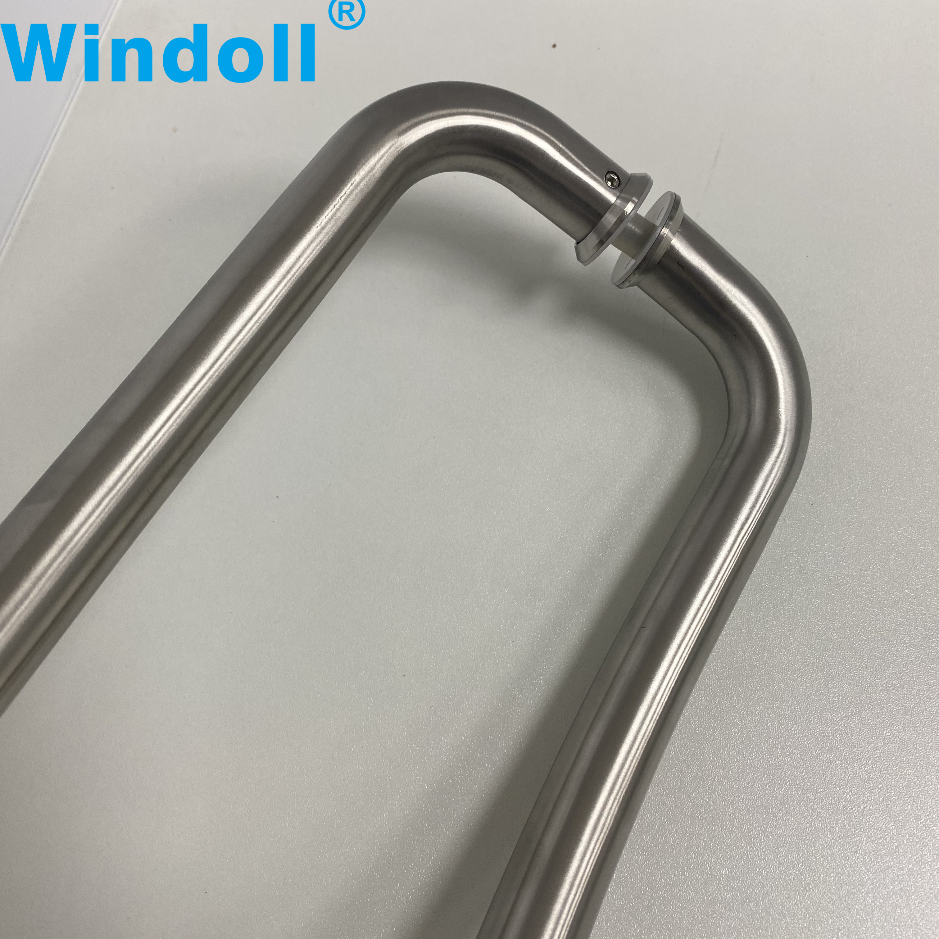 High Quality O shape Large Door Lever Handle Stainless Steel Polished Wooden Door Glass Door and showerroom Handle