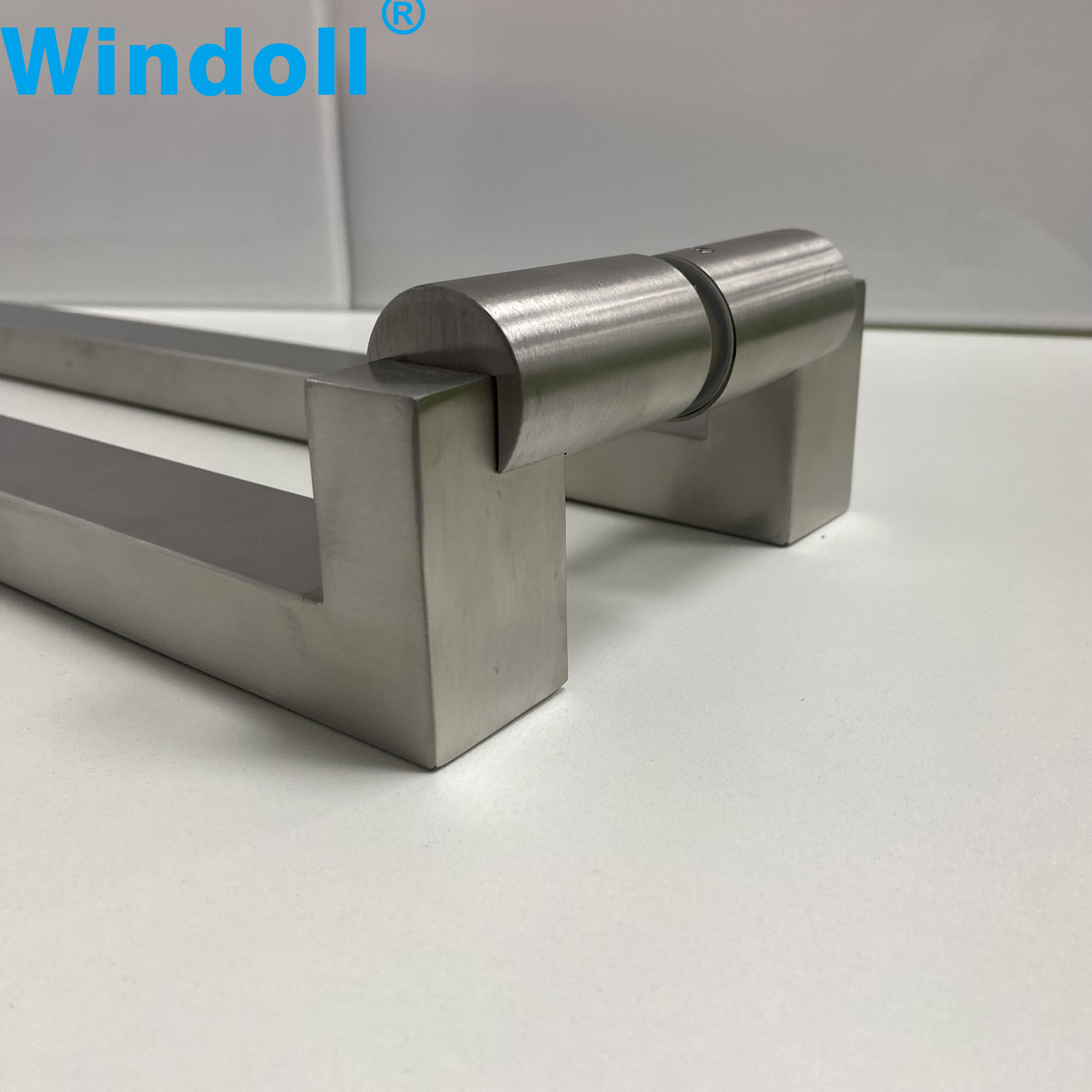 Stainless Steel Long Main Door Big Size Premium Glass Door Wood Handle Pull for Modern Glass Door